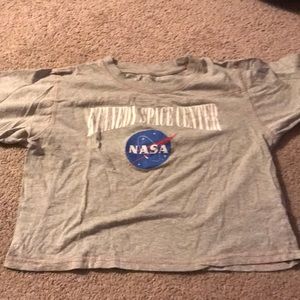 Juniors nasa crop top